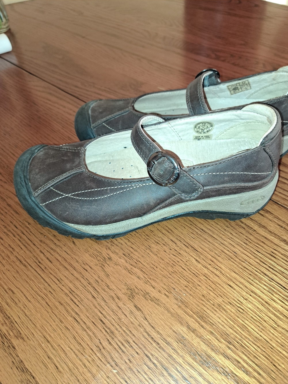 Keen Brown Mary Jane Shoes - Picture 3 of 5